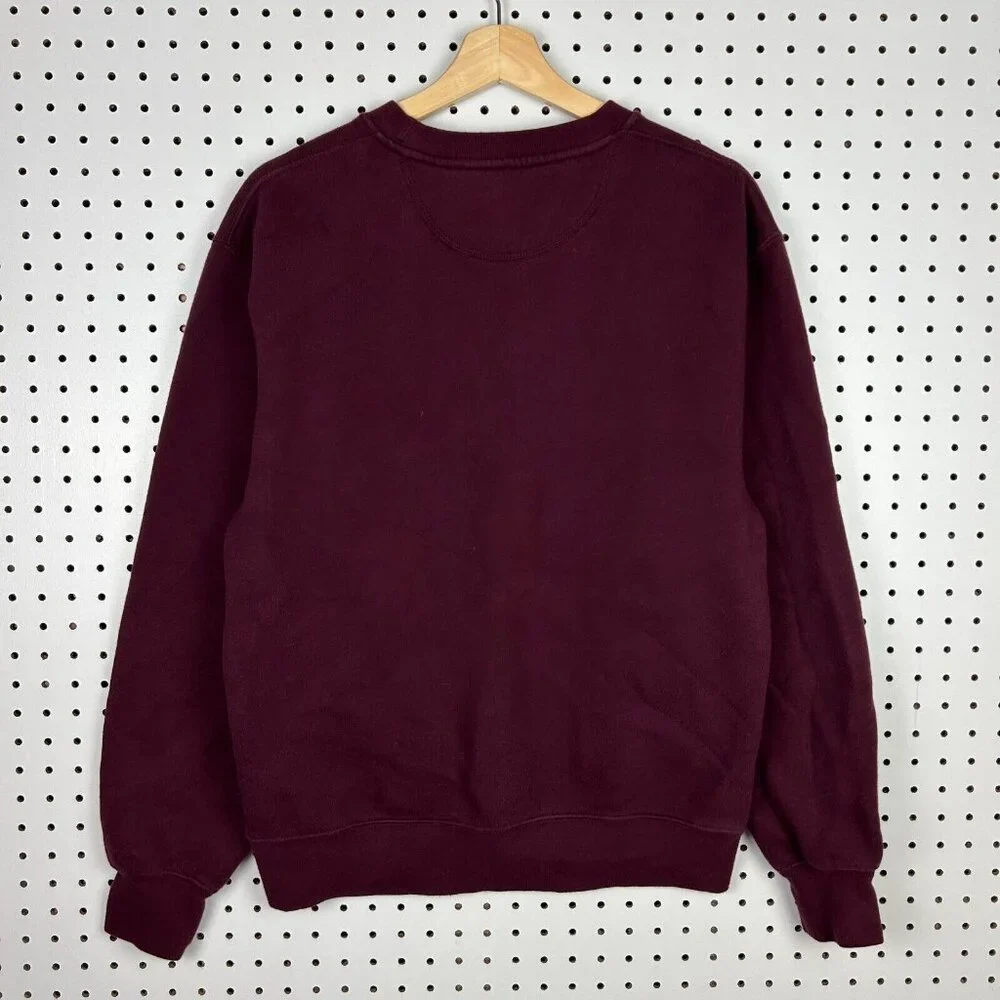 Mississippi State Bulldogs Maroon Crewneck Sweatshirt Size Small Jansport Stitch